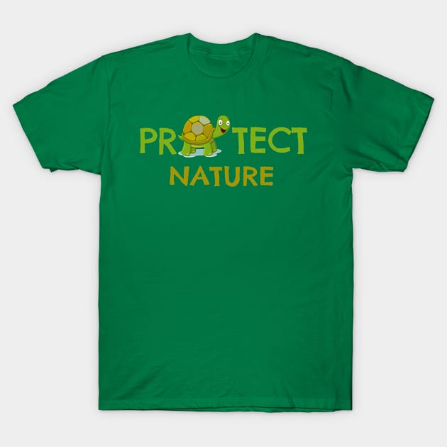 Protect Nature T-Shirt by Fox1999